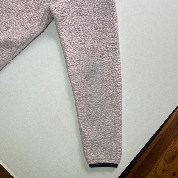 PINK Victoria’s XS Secret Boyfriend Quarter‎ Zip Sherpa Jacket - Picture 8 of 8